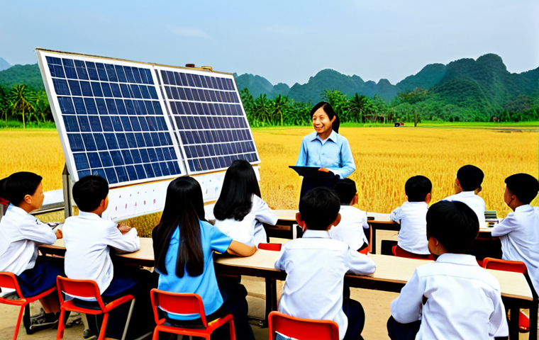 기후 난민 대책의 필요성 - Sustainable Coastal Livelihood**

"A vibrant coastal village in Vietnam, with colorful fishing boats...