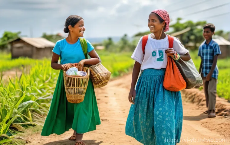 기후 난민 난민 수용 정책 비교 - **Prompt: Drought-Stricken Farmland in the Mekong Delta**
    "A wide-angle, evocative scene showcas...