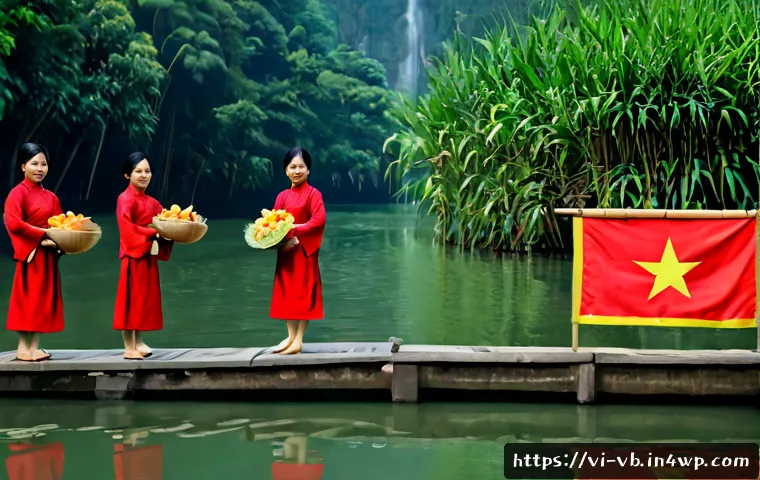 Home 11 기후 난민 문제 해결을 위한 국제 포럼 - Photorealistic international climate refugee forum in Hanoi, Vietnam, diverse delegates from Southea...
